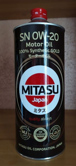 Mitasu Gold SN GF-5 0W-20