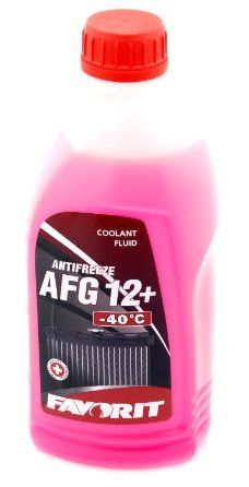 Favorit Antifreeze AFG 12+ (-40C, красный)