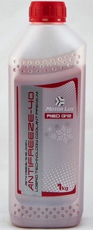 Motor Lux Antifreeze G12 (-40, красный)