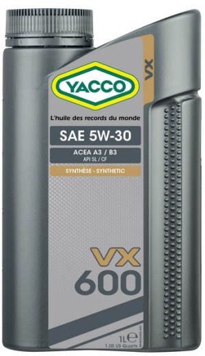 Yacco VX 600 5W-30