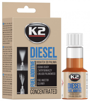 Присадка в дизельное топливо (очиститель форсунок) K2 Diesel