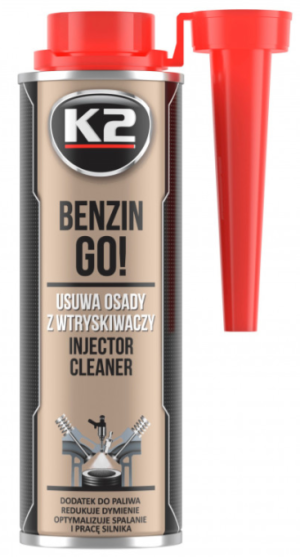 Присадка в бензин (очиститель форсунок) K2 Benzin Go