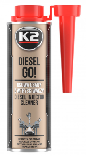 Присадка в дизельное топливо (очиститель форсунок) K2 Diesel Go