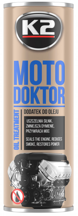 Присадка в масло (герметизация двигателя) K2 Moto Doktor
