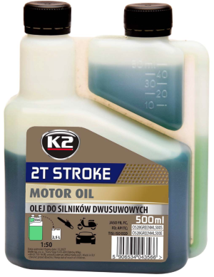 K2 2T Stroke Oil Green