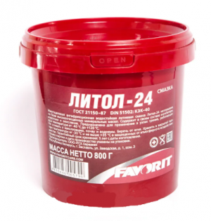 Многоцелевая смазка (литиевый загуститель) Favorit Литол-24