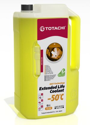 Totachi Extended Life Coolant (-50C, желтый)