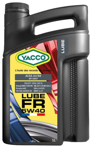 Yacco Lube FR 5W-40