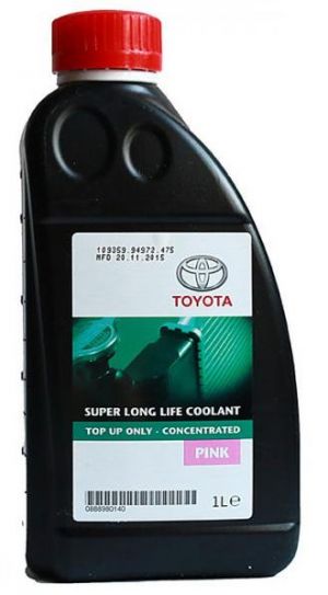 Toyota Super Long Life Coolant Concentrated (-72С, розовый)