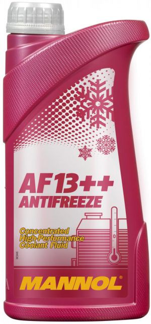 MANNOL AF13 ++ Antifreeze (-70C, красный)