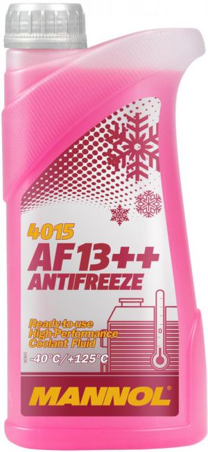MANNOL AF13 ++ Antifreeze (-40C, красный)