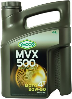Yacco MVX 500 TS 4T 20W-50