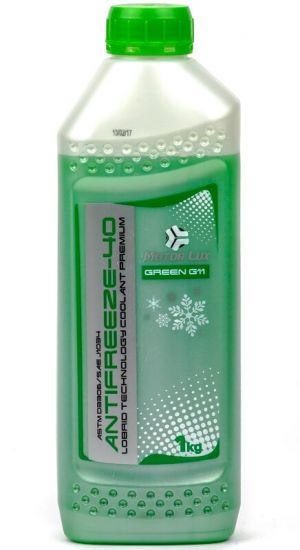 Motor Lux Antifreeze G11 (-40, зеленый)