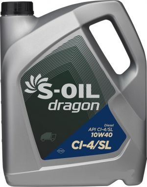 S-Oil DRAGON 10W-40 CI-4/SL