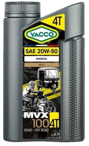 Yacco MVX 100 20W-50 4T