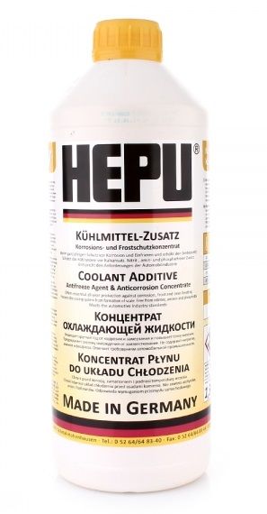 Hepu Antifreeze (-72C, желтый)