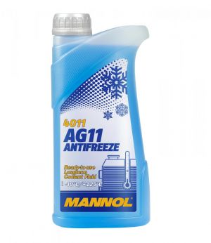 MANNOL AG11 Antifreeze (-40C, синий)