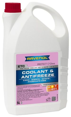 Ravenol ETC Hot Climate Protect C12 Evo (-15C, розовый)