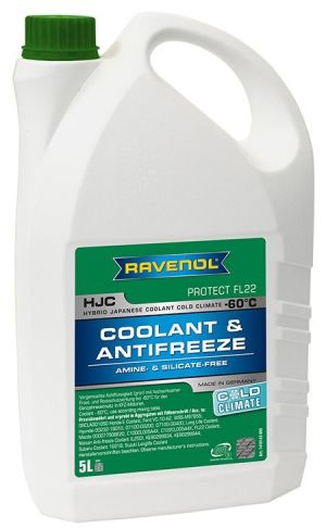 Ravenol HJC Cold Climate Protect FL22 (-60C, зеленый)