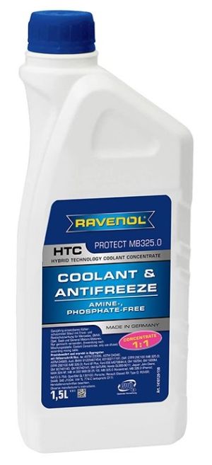 Ravenol HTC Concentrate Protect MB 325.0 (-72C, синий)