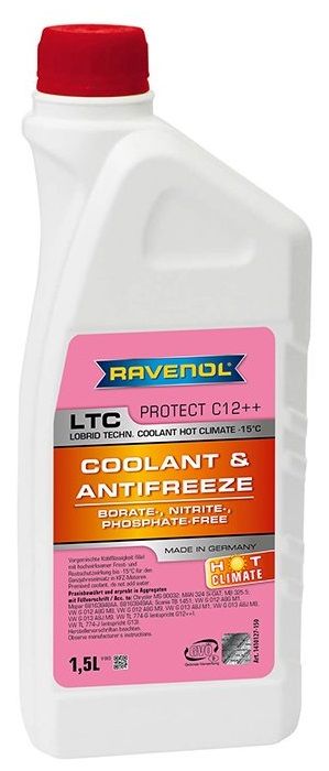Ravenol LTC Hot Climate Protect C12++ (-15C, фиолетовый)