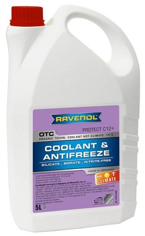 Ravenol OTC Hot Climate Protect C12+ (-15C, фиолетовый)