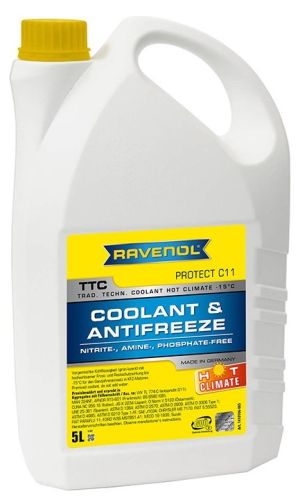 Ravenol TTC Hot Climate Protect C11 (-15C, желтый)