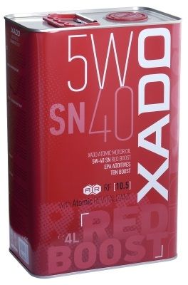 XADO Atomic Oil 5W-40 SN Red Boost