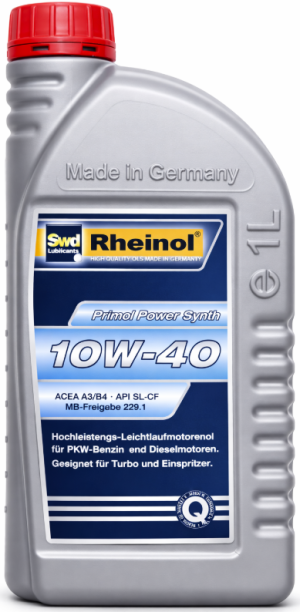 Rheinol 10W-40 Primol Power Synth 