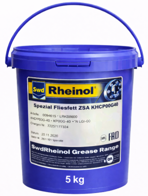 Синтетическая смазка (литиевый загуститель) Rheinol Synth. Spezial Fliessfett ZSA KHCP00G40