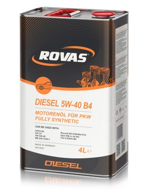 Rovas Diesel B4 5W-40