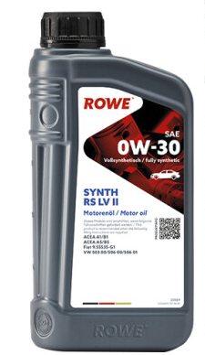 Rowe 0W-30 Hightec Synth RS LV II