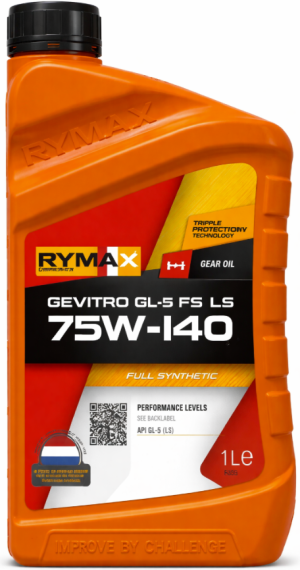 Rymax 75W-140 Gevitro GL-5 FS LS