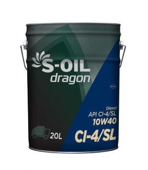 S-Oil DRAGON 10W-40 CJ-4/SL