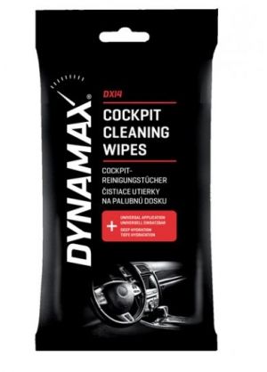 Салфетки для пластика Dynamax Cockpit Cleaning Wipes