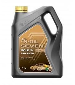 S-OIL 7 Gold #9 A3/B4 5W-40