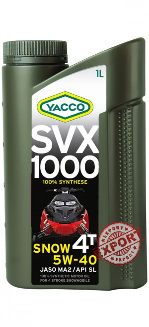 Yacco SVX 1000 Snow 4T 5W-40