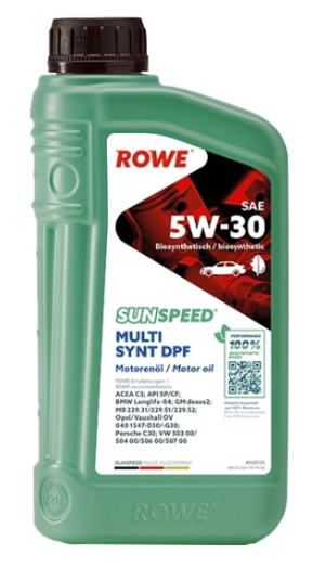 Rowe 5W-30 Sunspeed Multi Synt DPF