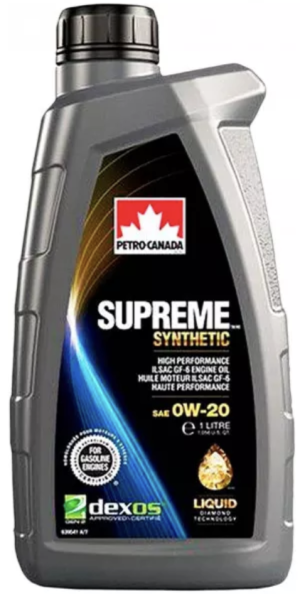 Petro Canada 0W-20 Supreme Synthetic 