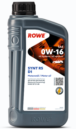 Rowe Hightec Synt RS D1 SAE 0W-16 