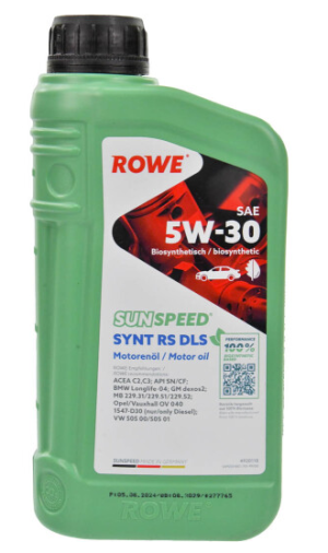 Rowe 5W-30 Sunspeed Synt RS DLS