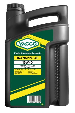 Yacco Transpro 40 15W-40