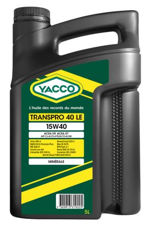 Yacco Transpro 40 LE 15W-40