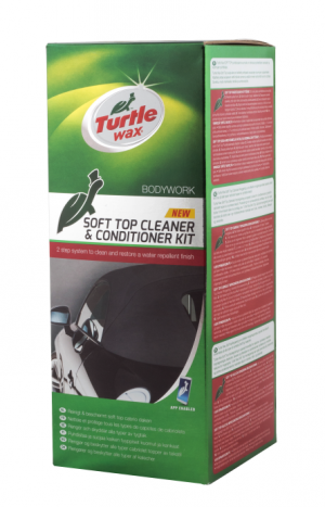 Набор для ухода за мягкой крышей кабриолета Turtle Wax Soft Top Cleaner & Conditioner Kit