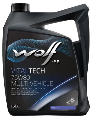 Wolf VitalTech 75W-80 Multi Vehicle