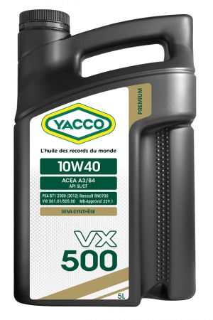 Yacco VX 500 10W-40