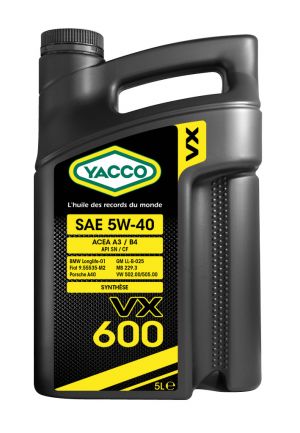 Yacco VX 600 5W-40