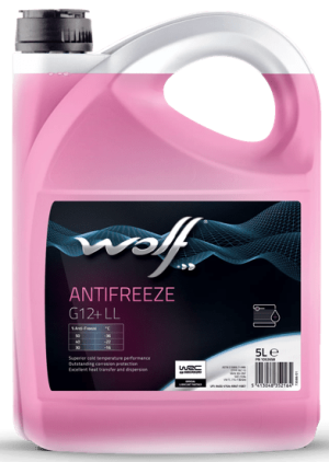 Wolf Antifreeze G12+ LL (-70С, красный)
