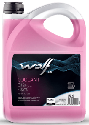 Wolf Coolant G12++ LL (-36С, красный)