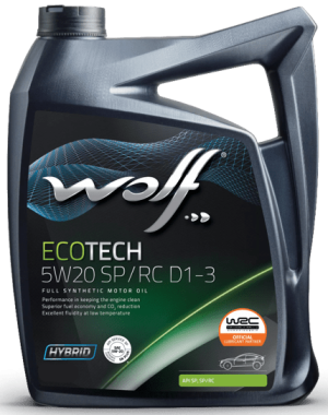 Wolf Ecotech SP/RC D1-3 5W-20